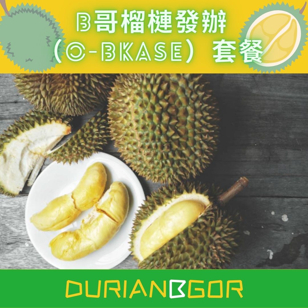 榴槤B哥 - B哥榴槤發辦(O-Bkase)套餐-網站下單服務即將推出 ! 分店每日新鮮榴槤現貨供應!歡迎直接到 荃灣/大埔/元朗分店選購!